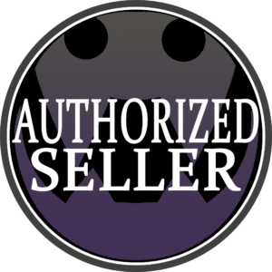 es ist ein runder Kreis zu sehen auf dem Authorized Seller